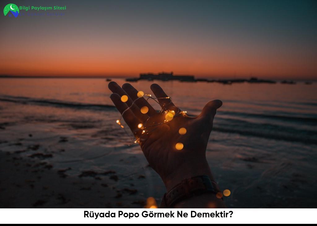 Rüyada Popo Görmek Ne Demektir?